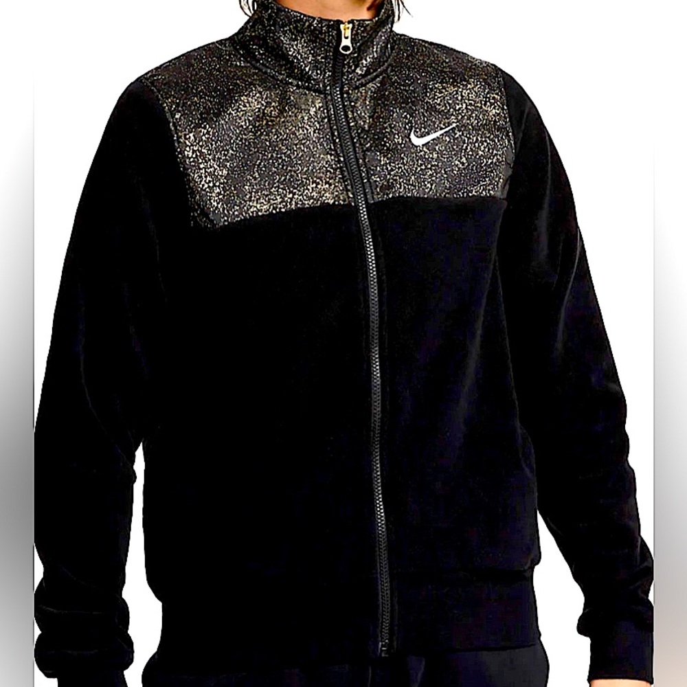 Black and gold Nike Stardust Jacket ✨